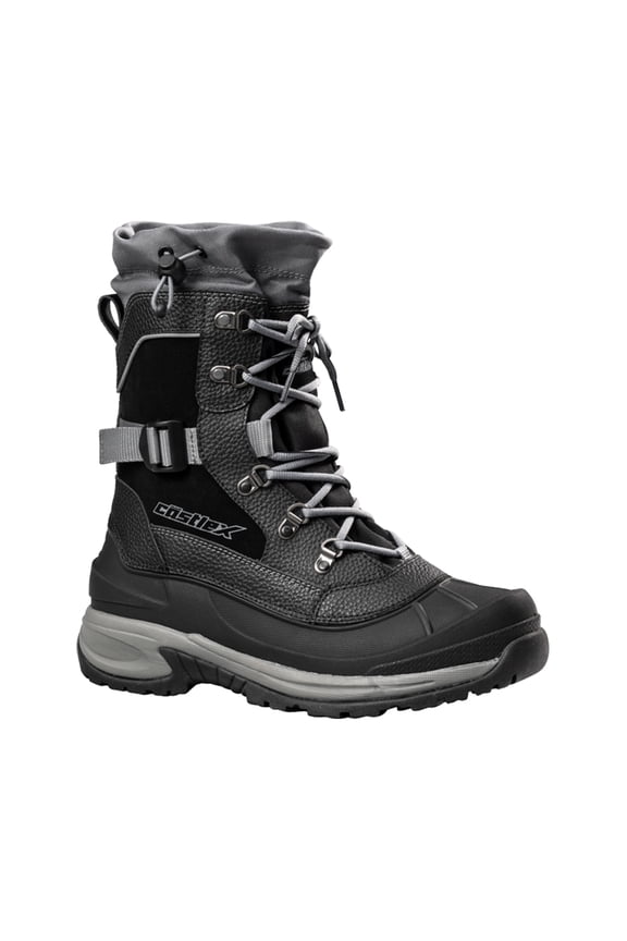 X Element Mens Snow Boots Black/Gray 12 USA
