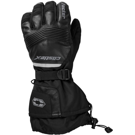 Castle X Factor Mens Snowmobile Gloves Black LG
