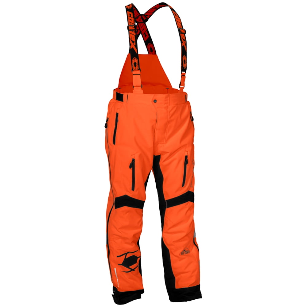 Castle X Flex Mens Snow Pants/Bibs Orange XL - Walmart.com
