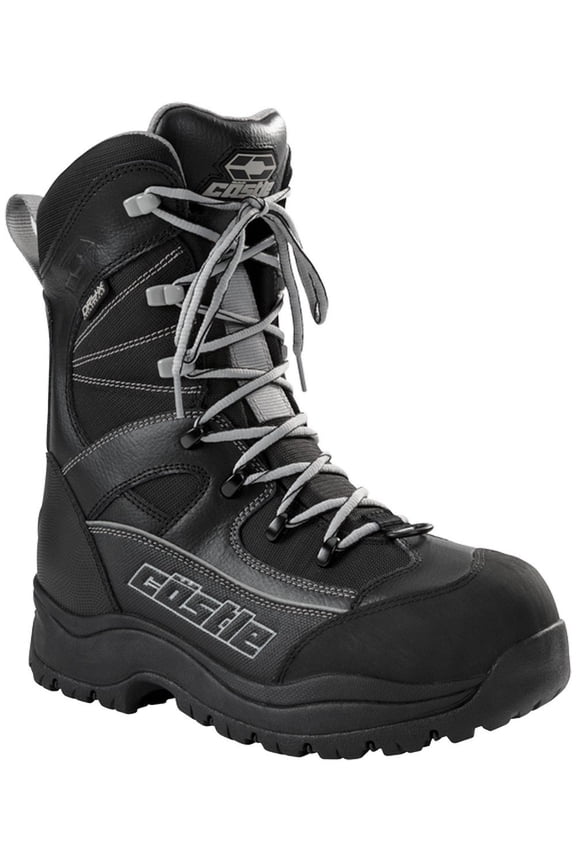 X Force 2 Mens Snowmobile Boots Gray/Black 10 USA