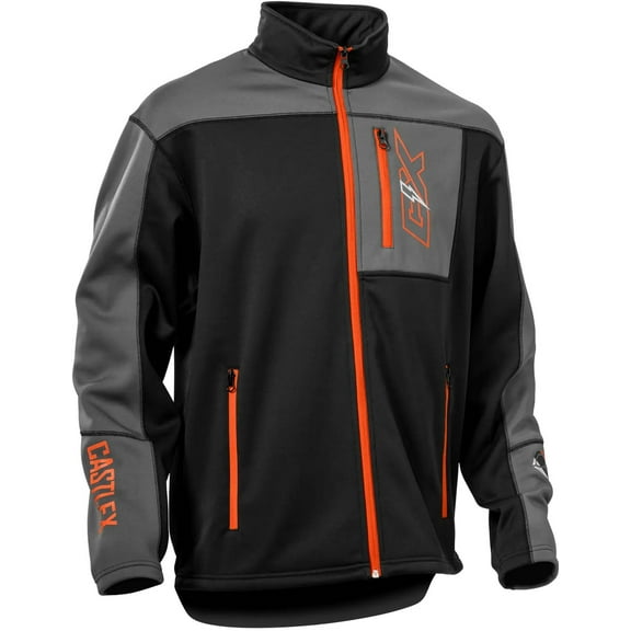Castle X Fusion G5 Mens Mid-Layer Jacket Orange/Black/Charcoal XXL