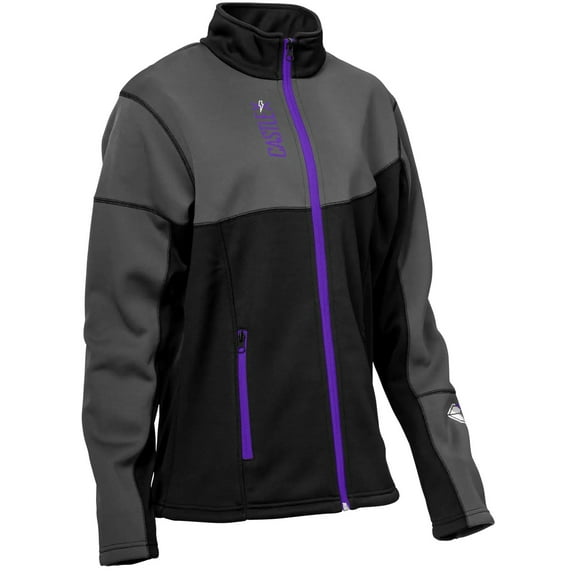 Castle X Fusion G5 Womens Mid-Layer Jacket Grape/Black/Charcoal XL