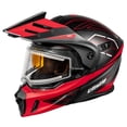 thumbnail image 1 of Castle X New 2X-Large Matte Black/Red CX950V2 Electric Wake Helm, 45-22219, 1 of 4