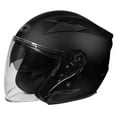 thumbnail image 1 of Castle X New Medium Matte Black Avenue SV Solid Color Open Face Helmet, 35-0784, 1 of 1