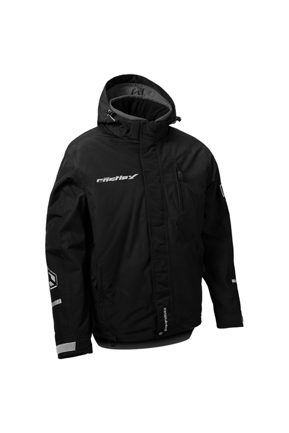 X Phase G4 Mens Snow Jacket Black/Silver XL
