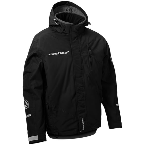 Castle X Phase G4 Mens Snow Jacket Black/Silver XL