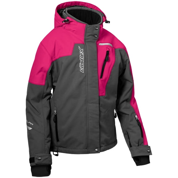 Castle X Polar G2 Womens Snow Jacket Charcoal/Rose XS