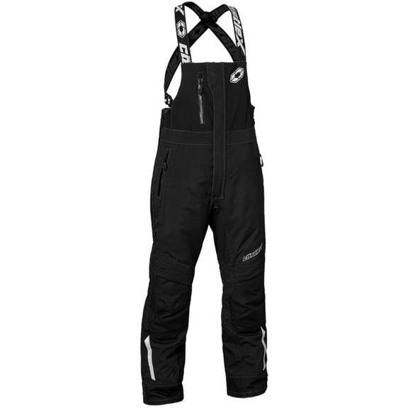 Castle X Polar Womens Snowmobile Bibs Black MD (Short)