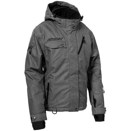 Castle X Powder G3 Womens Snow Jacket Heather Gray 3W