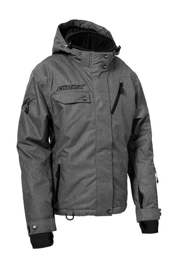 X Powder G3 Womens Snow Jacket Heather Gray MD