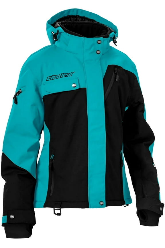 X Powder G3 Womens Snow Jacket Turquoise/Black XS