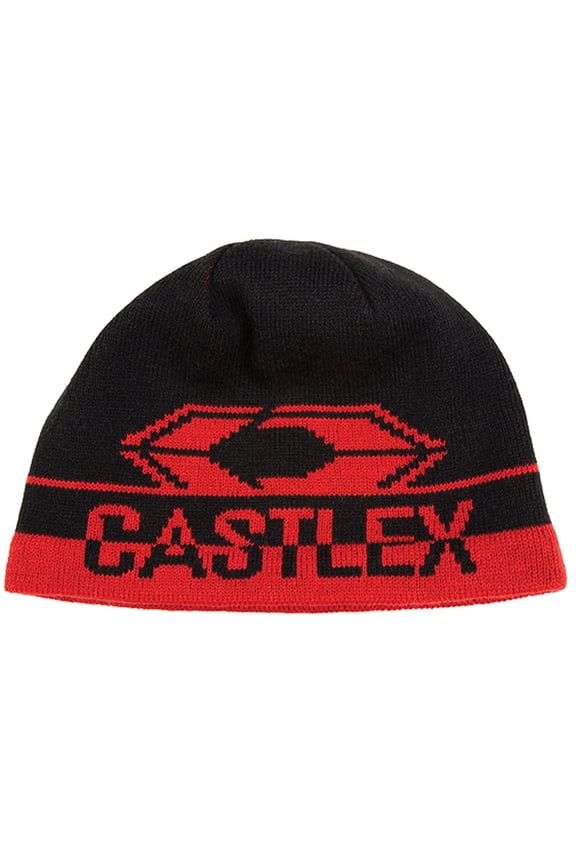 X React Beanie Hat Black/Red