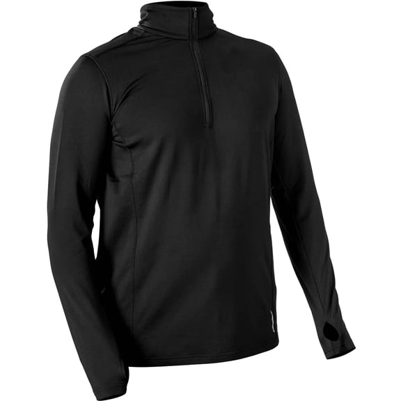 Castle X Regulator Mens 1/4 Zip Up Base Layer Top Black XL