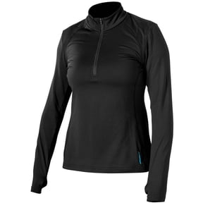 Castle X Regulator Womens 1/4 Zip Up Base Layer Top Black LG