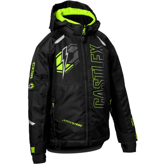 Castle X Strike G5 Youth Snow Jacket Black/Hi-Vis XL