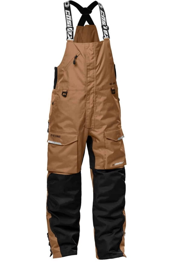 X West Shore Mens Bib Pants Wood XXL