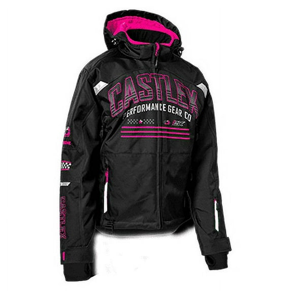 Castle X Women's Strike Jacket Black / Pink Glo 3W (2025)