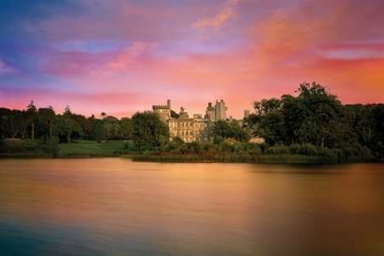 Castle at Dusk Canvas Art - Dennis Frates (12 x 18)