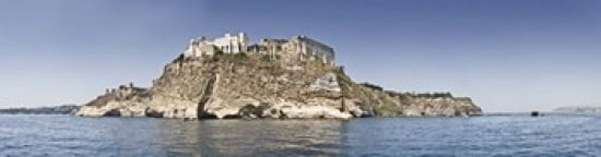 Castle on an island Castello Aragonese Ischia Island Procida Campania Italy Canvas Art - Panoramic Images (42 x 12)