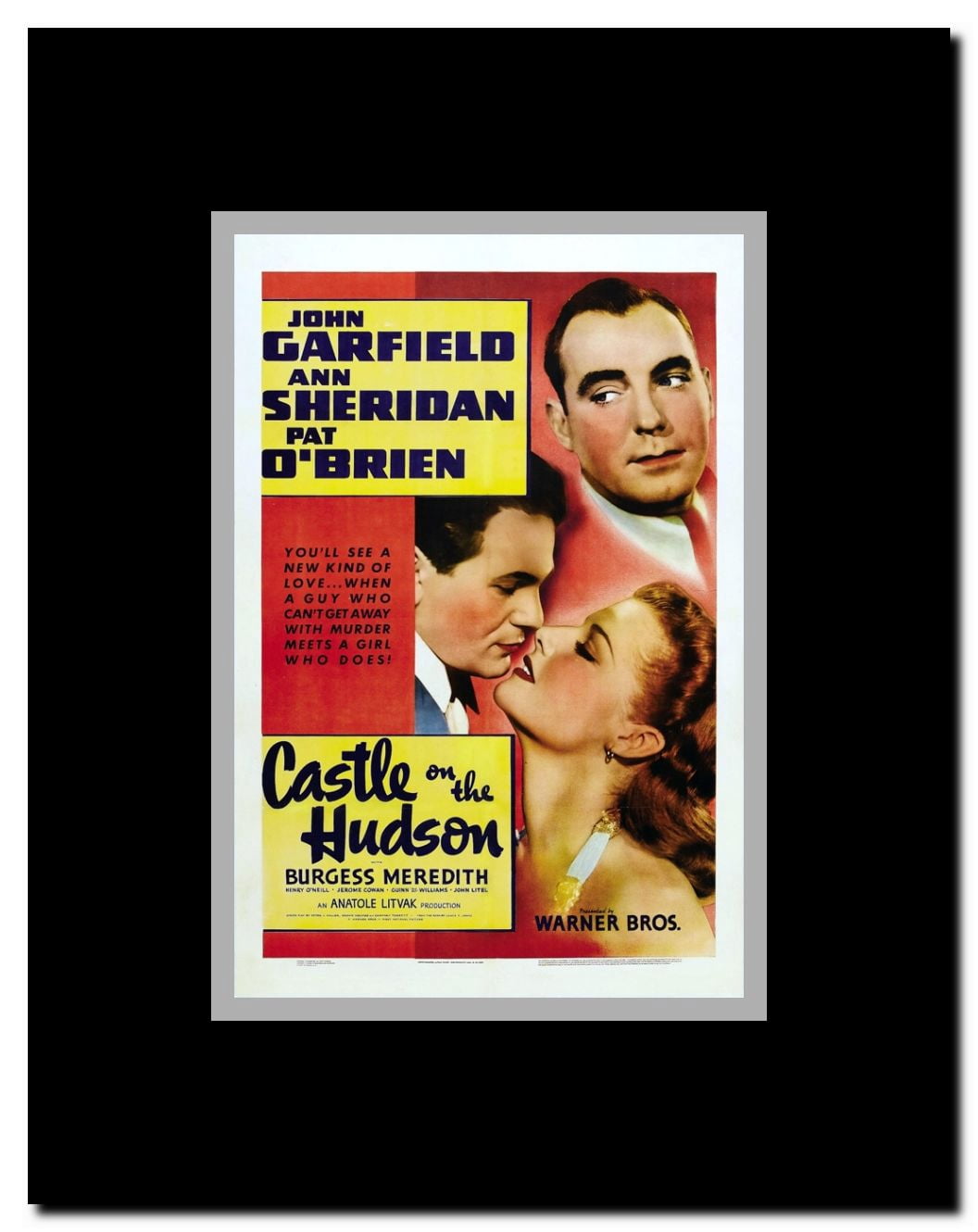 Castle on the Hudson Framed Movie Poster