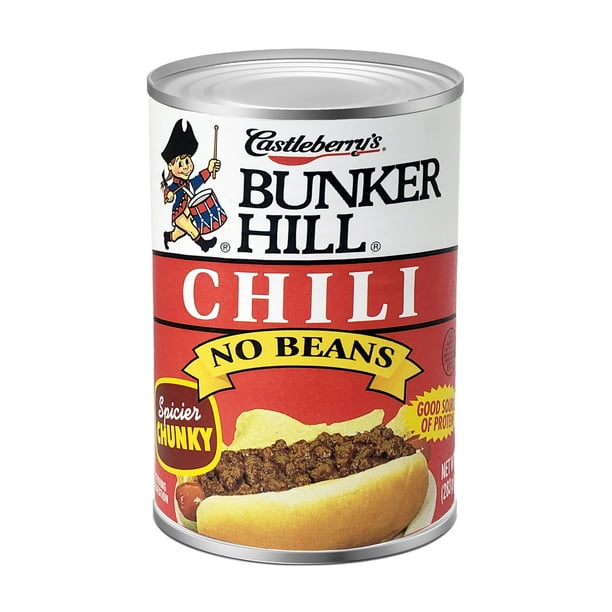 Castleberry’s Bunker Hill Chili Sauce, No Beans Added, Spicier and