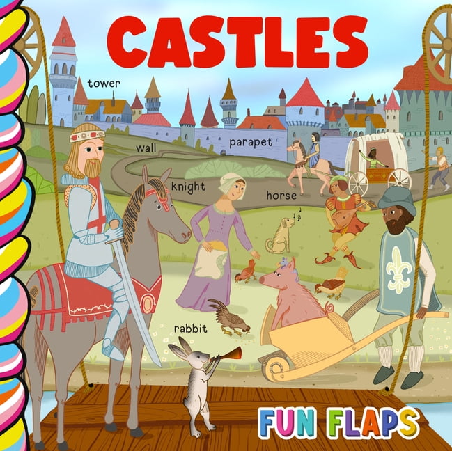 Fun Flaps Castles, (Board Book)