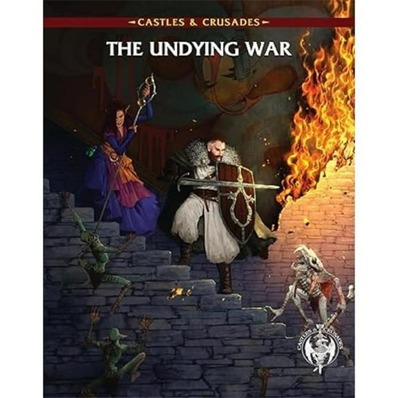 Troll Lord Games TLG80342 Castles & Crusades The Undying War Role Playing Games
