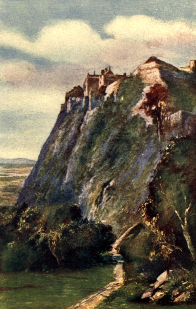 Castles & Keeps of Scotland 1907 Stirling Castle Canvas Art - Unknown (18 x 24)