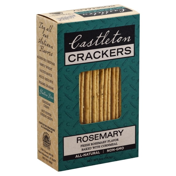 Castleton Crackers, Rosemary, 5 Oz