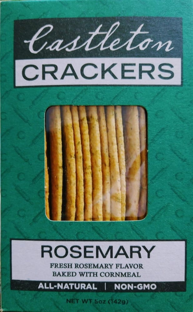 Castleton Rosemary Crackers, 5 OZ , 6 Pack
