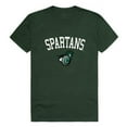 thumbnail image 1 of Castleton University Spartans Arch T-Shirt, Forest Green - Extra Large, 1 of 1