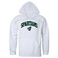 thumbnail image 1 of Castleton University Spartans Campus Hoodie, White - Small, 1 of 1
