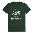 thumbnail image 1 of Castleton University Spartans Keep Calm T-Shirt, Forest Green - Small, 1 of 1