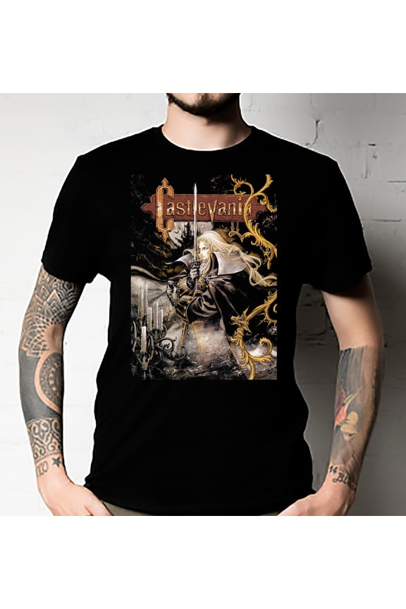 Castlevania Alucard Shirt - Castlevania TEE, anime T-shirt Unisex ALL SIZE
