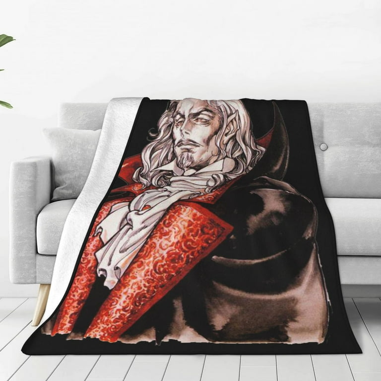 Castlevania Blanket Soft Warm Flannel Throw Blanket For Bedroom Living Room Dorm All Season