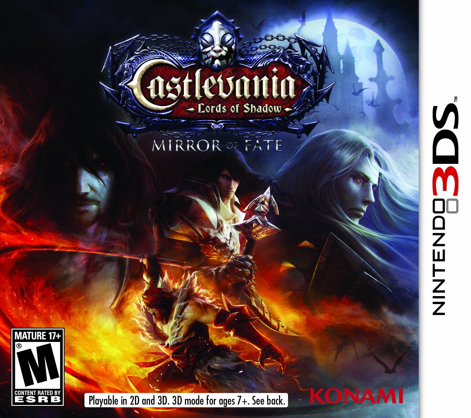 Konami, Nintendo 3DS Game, Castlevania Lords of Shadow Mirror Fate