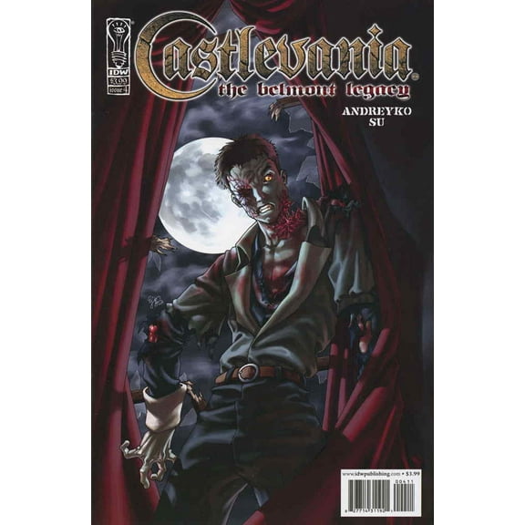 Castlevania: The Belmont Legacy #4 VF ; IDW Comic Book
