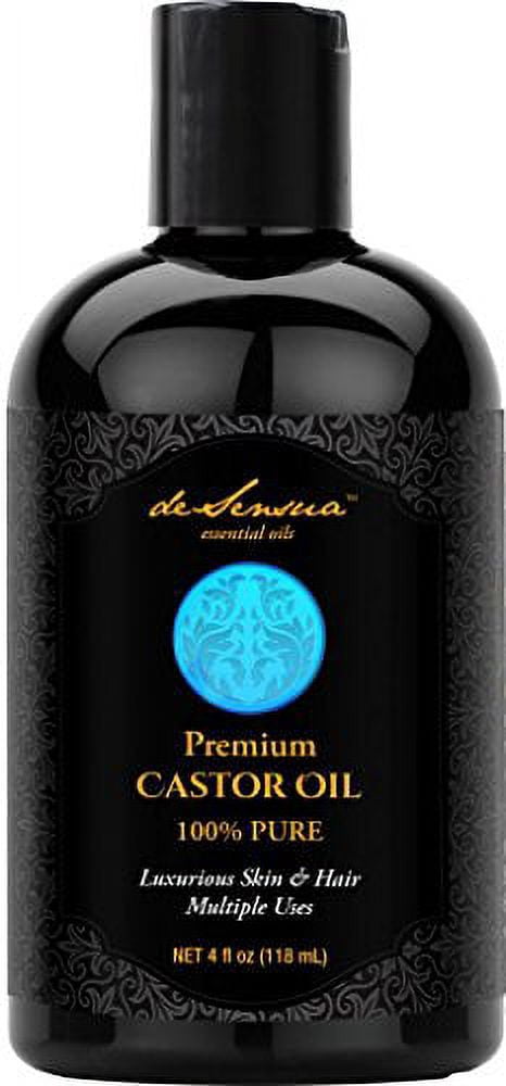 Castor Oil - 100% Pure- Best For Massage, Moisturizing Skin and Hair ...