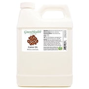 Castor Oil - 32 fl oz 946 ml plastic jug w/ cap - 100% Pure Carrier Oil - GreenHealth