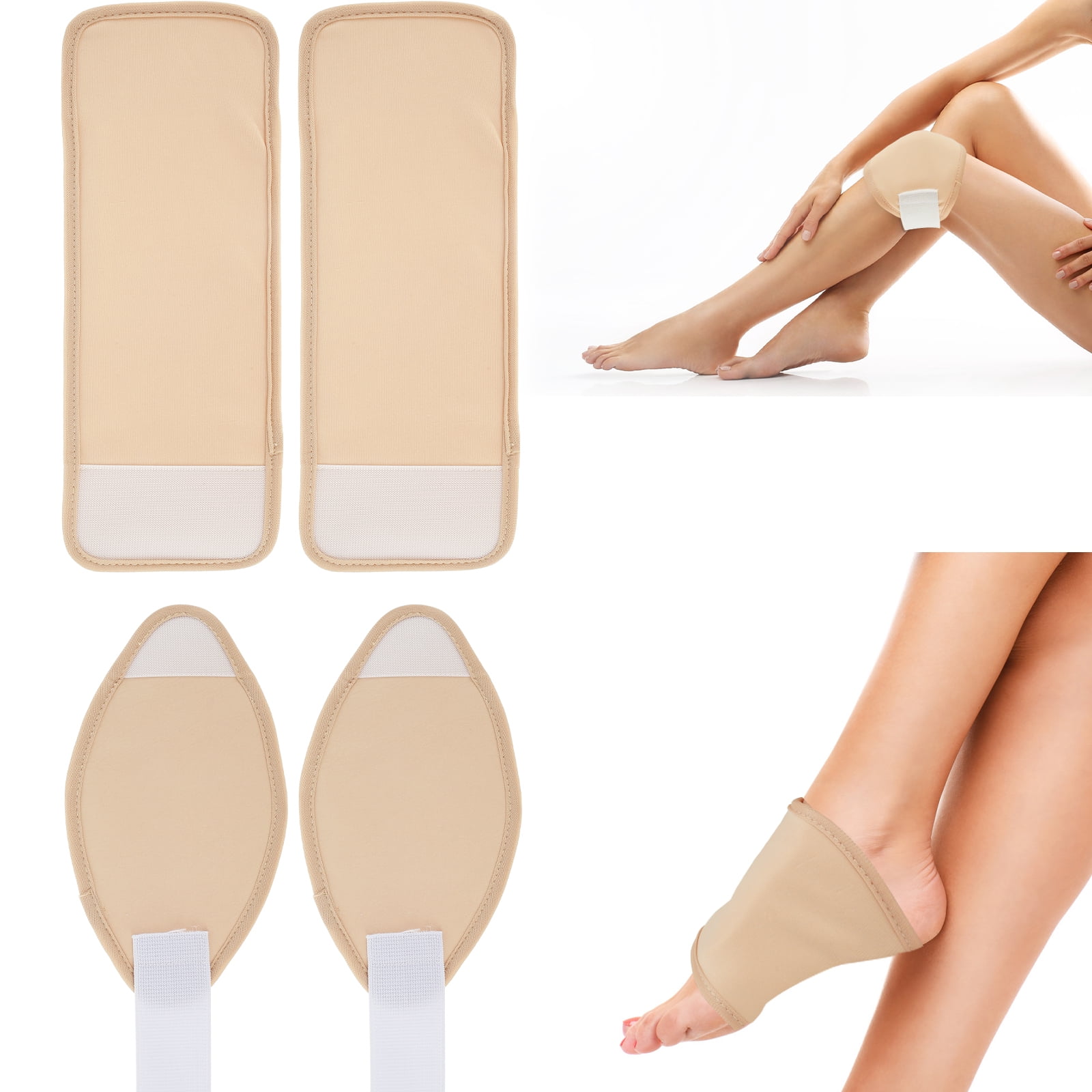 Castor Oil Foot Wrap Reusable Organic Thyroid Foot Castor Oil Wrap Promotes Circulation