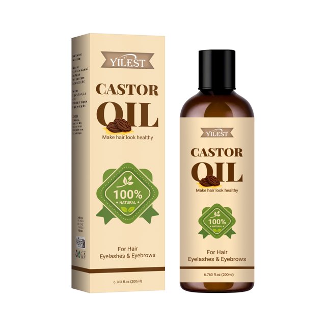 Castor Oil Hair Care Serum Thickening and Nourishing, Jamaican Black
