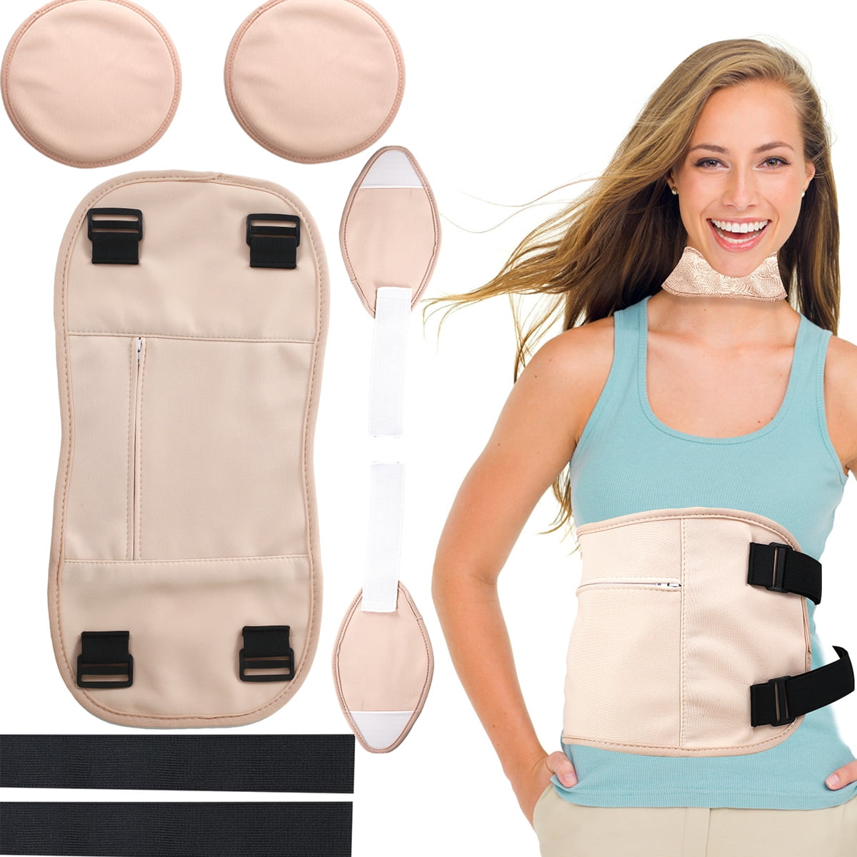 Castor Oil Pack Wrap 3 Pack Castor Oil Pack Wrap Organic Cotton