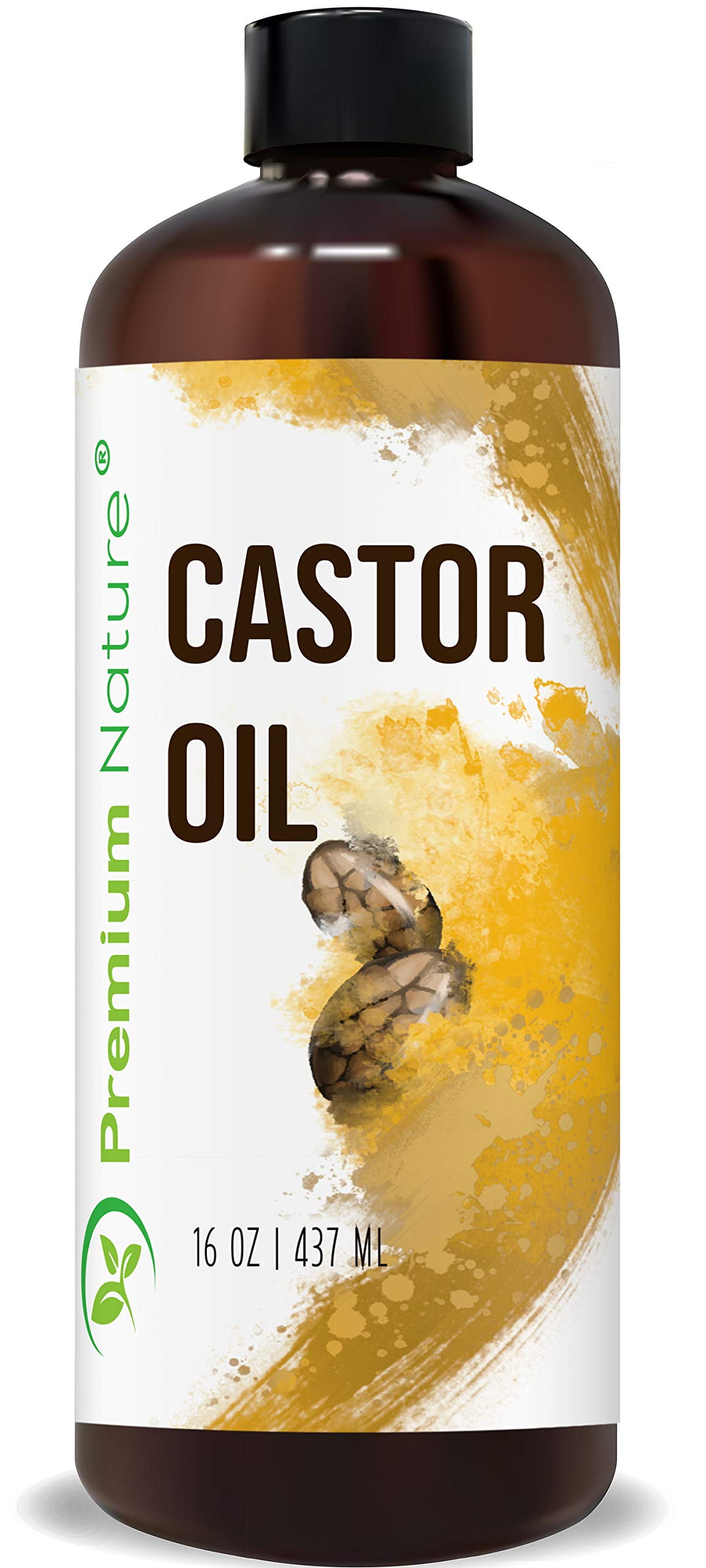 Castor Oil Pure Carrier Oil Cold Pressed Castrol Oil for Essential