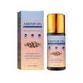 thumbnail image 1 of Castor Oil for Face,Organic Castor Oil Roll On,Organic Golden Castor Oil Roll-On with Rose Quartz Roller,Castor Oil Roller Ball(50ml/1.69fl.oz), 1 of 9