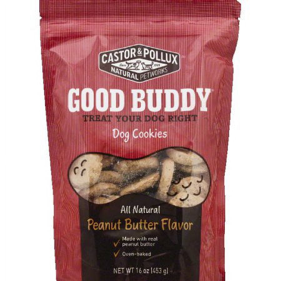 Castor Pollux Good Buddy Peanut Butter Dog Treats, 16 Oz
