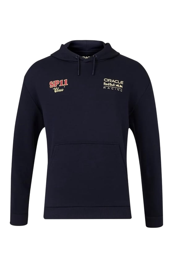 Castore Red Bull Racing F1 Sergio Checo Perez Vintage Oversized Hoodie - Navy - Large