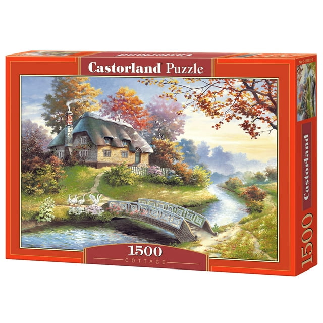 Castorland Cottage 1500 Piece Jigsaw Puzzle
