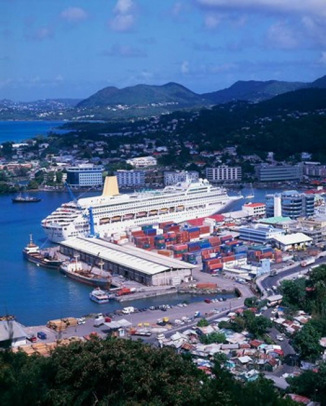 Castries St Lucia Caribbean Canvas Art - Paul Thompson DanitaDelimont (22 x 27)