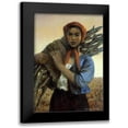 thumbnail image 1 of Castro, Enrique 14x18 Black Modern Framed Museum Art Print Titled - Late Afternoon - Atardecer, 1 of 5