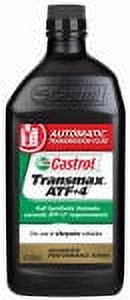 "Castrol ATF+4" Automatic Transmission Fluid 1-Quart, Each